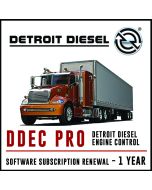 Detroit Diesel DDEC PRO Software Subscription  1 Year