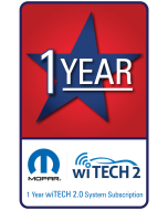wiTECH 2.0 - 1 Year Subscription for microPod 2